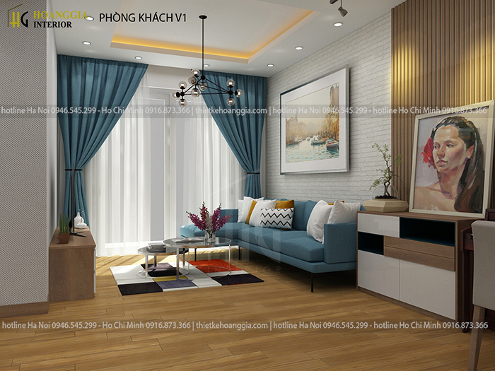 thiết kế căn hộ chung cư cao cấp v-star